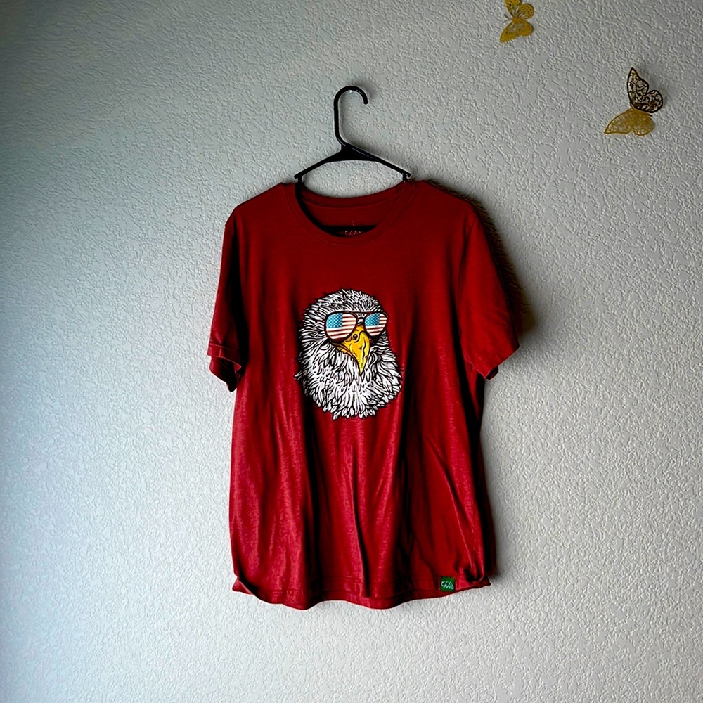 Patriotic USA eagle shirt